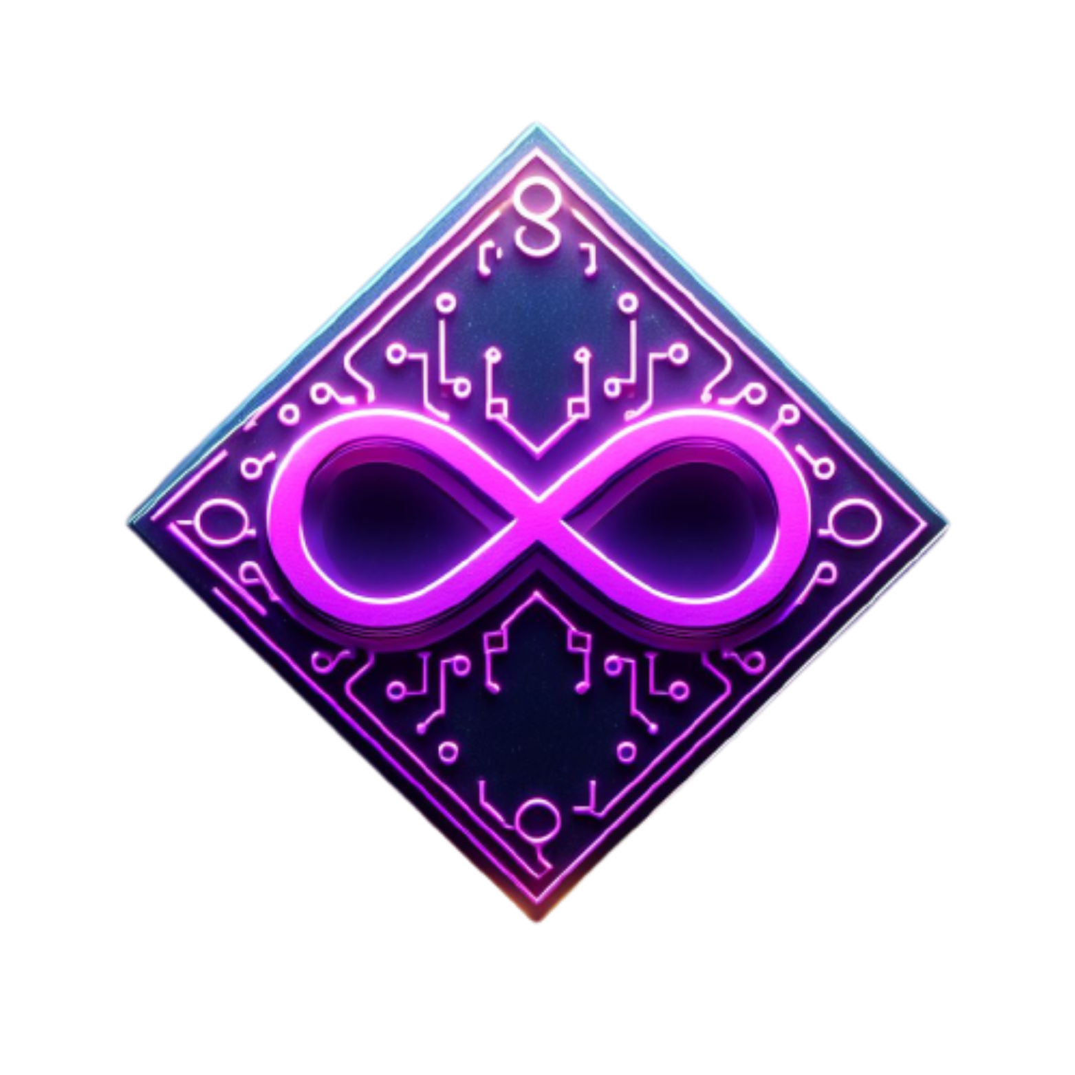Infinity diamond emblem